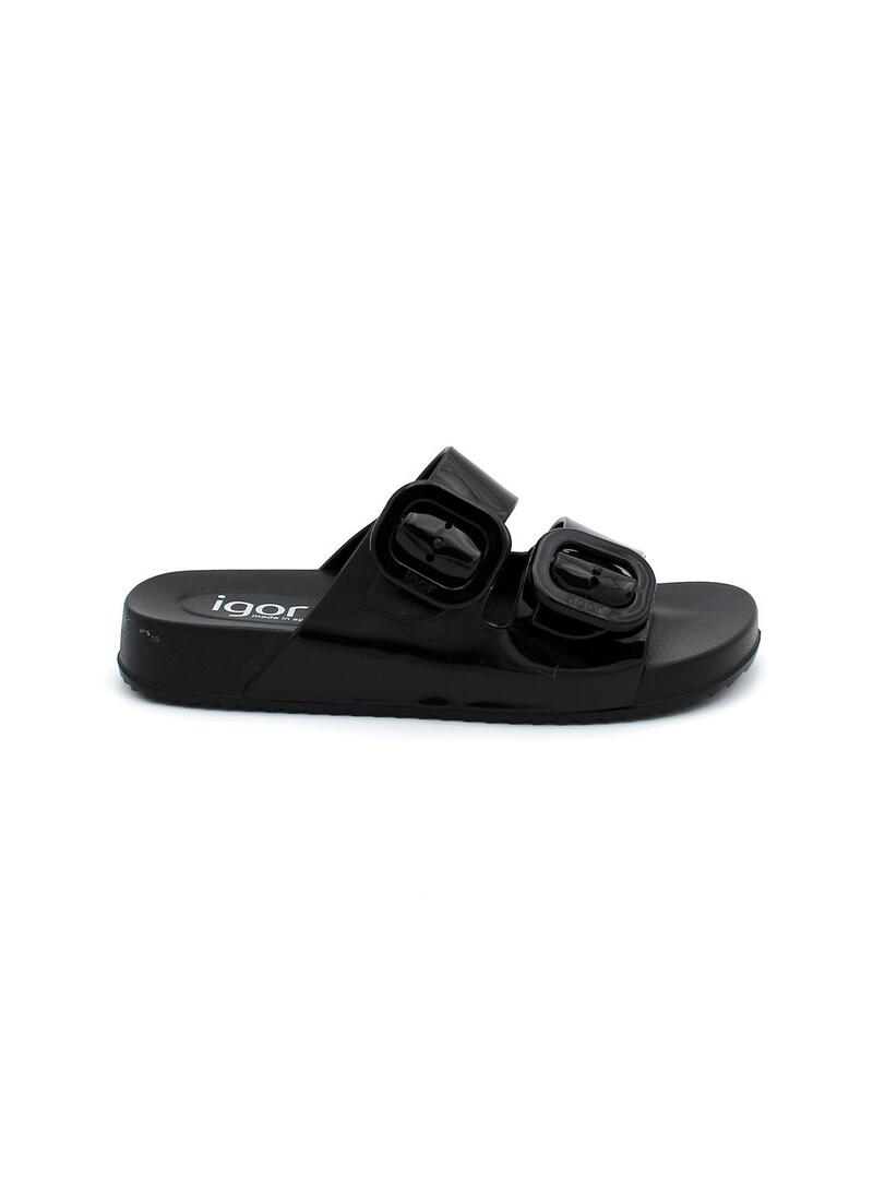 Chanclas IGOR HAVANA S10334-002 Negro Mujer.