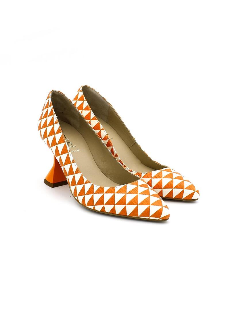 Zapatos DANSI 6622 Naranja Mujer.