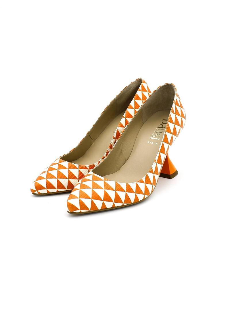 Zapatos DANSI 6622 Naranja Mujer.