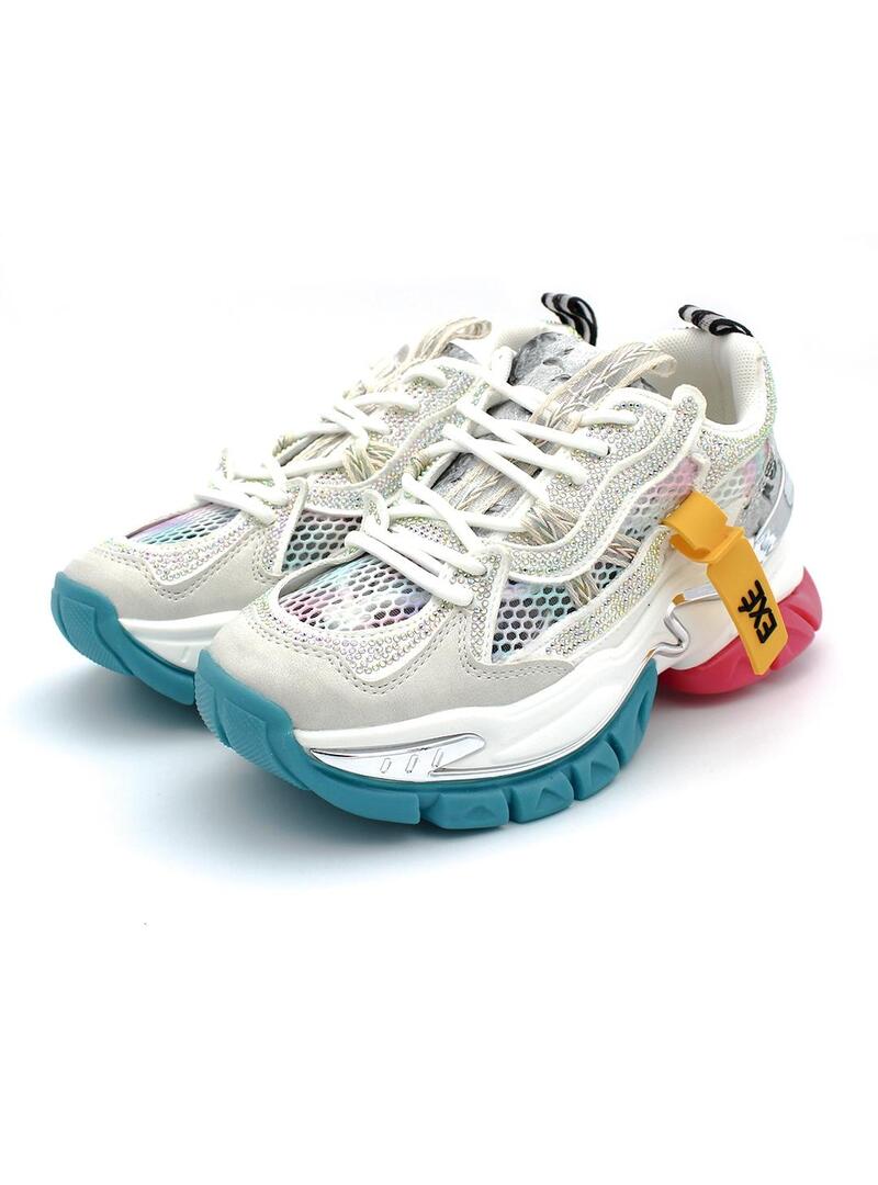 Deportivas EXE 23EX08-2 Blanco Mujer.