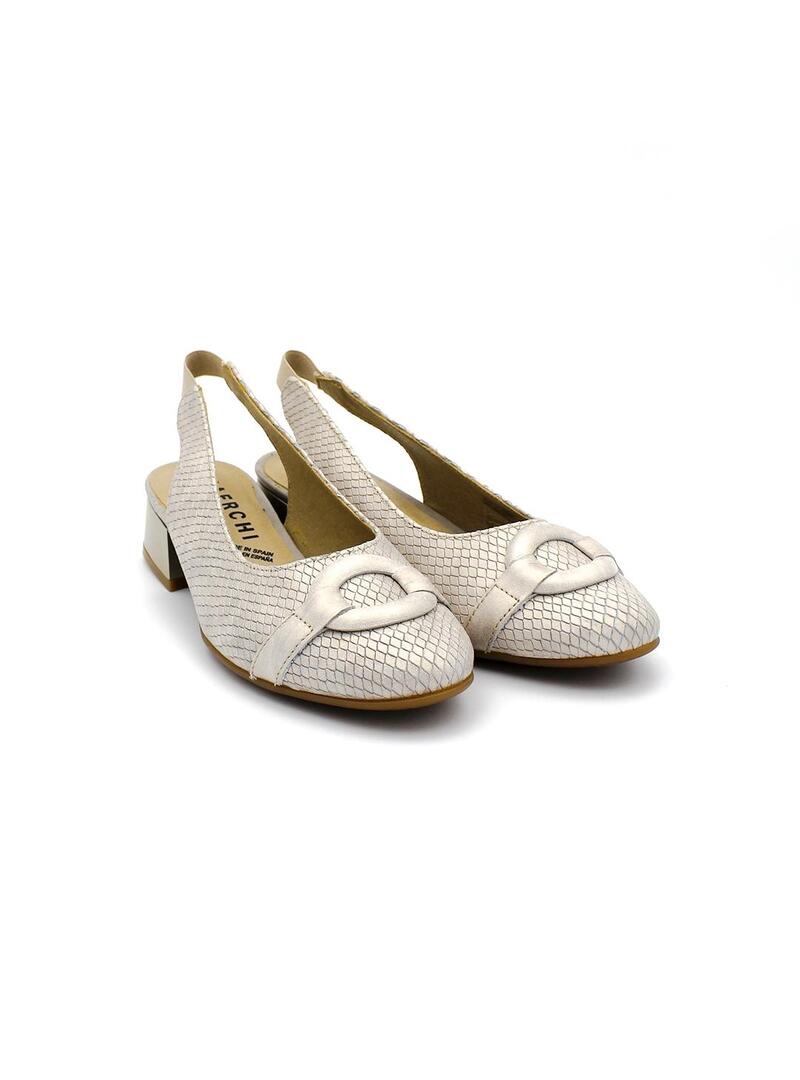 Zapatos BAERCHI TIBER 30125 Champán Mujer.