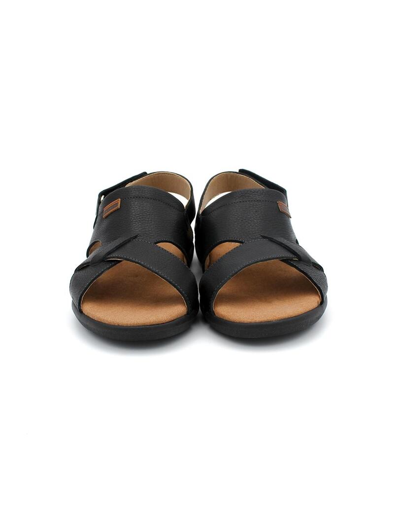 Sandalia BAERCH 8401 MIKONOS  Negro Hombre.