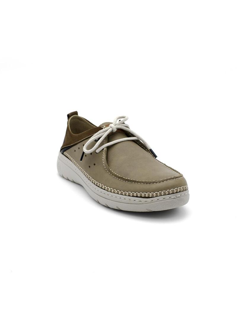 Zapato  BAERCHI 1081 Taupe Hombre