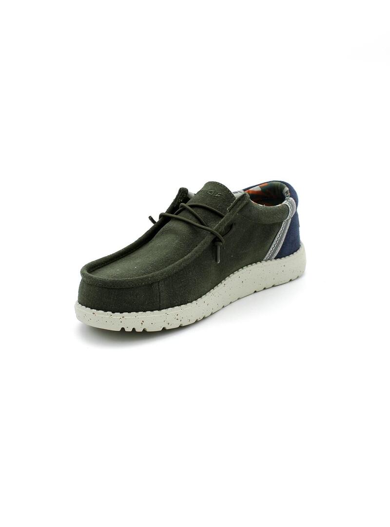 Bamba Textil YUMAS 52071 Caqui Hombre