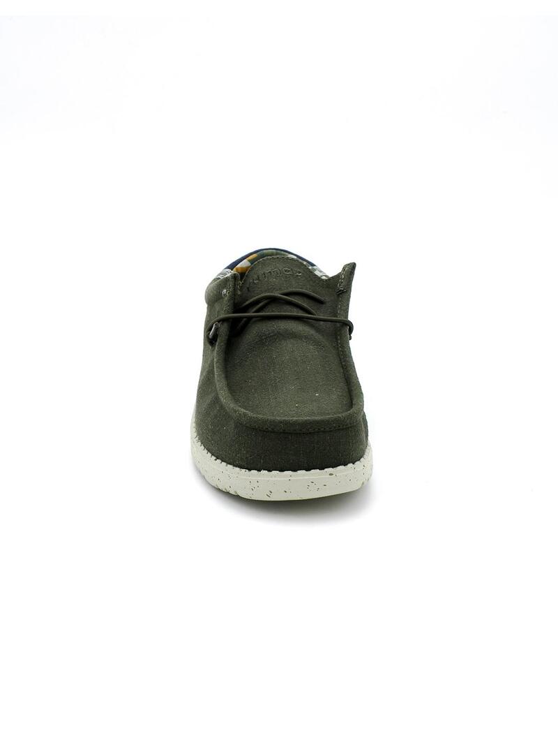 Bamba Textil YUMAS 52071 Caqui Hombre