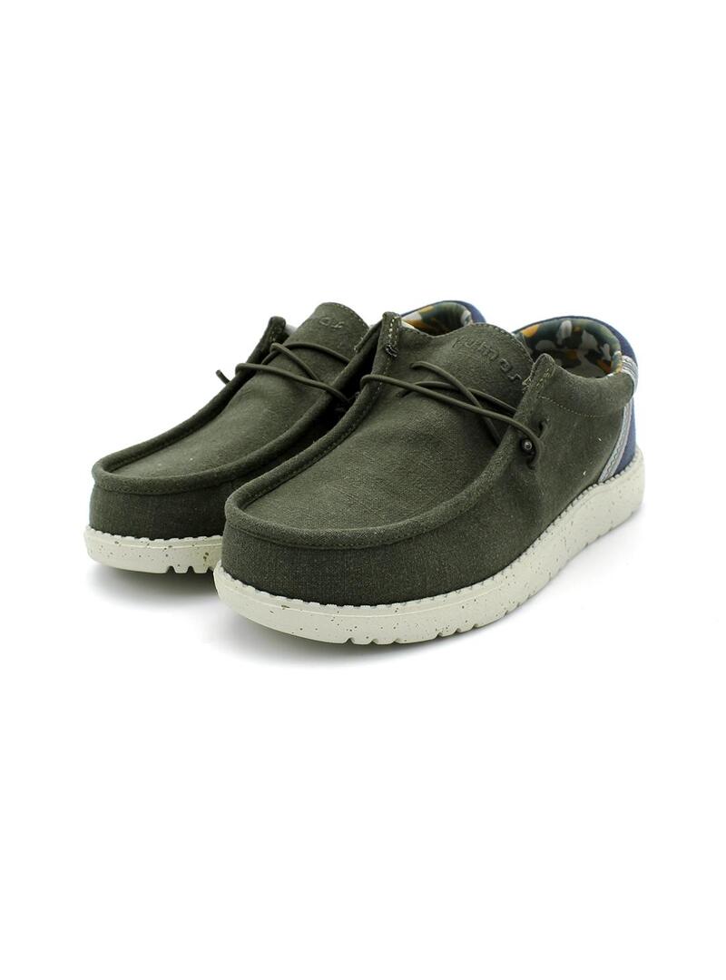 Bamba Textil YUMAS 52071 Caqui Hombre