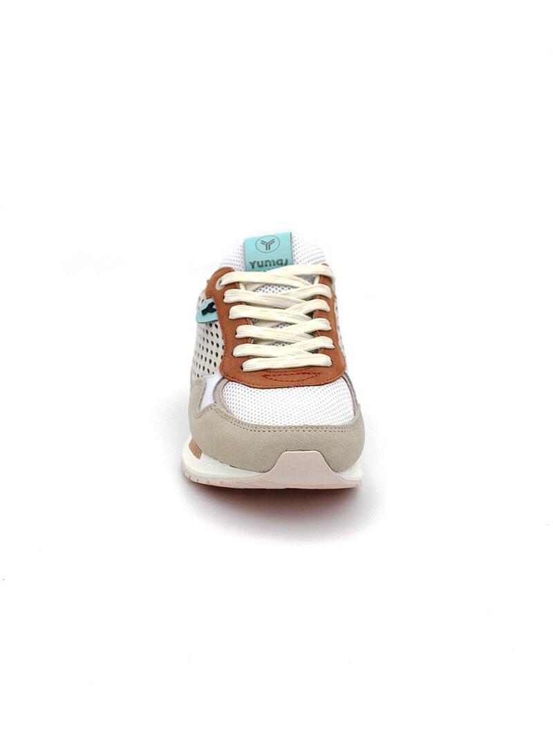 Deportivas YUMAS DONIA 52451 Beige Mujer.