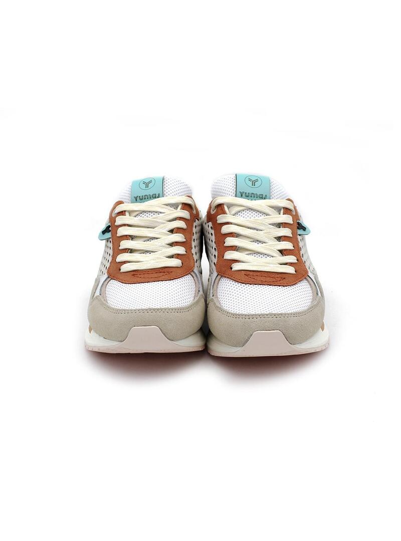 Deportivas YUMAS DONIA 52451 Beige Mujer.