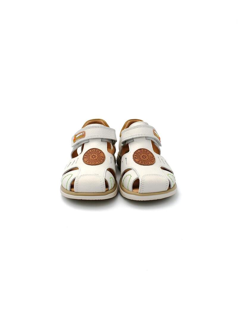 Sandalias PABLOSKY 514035 Blanco Niño.