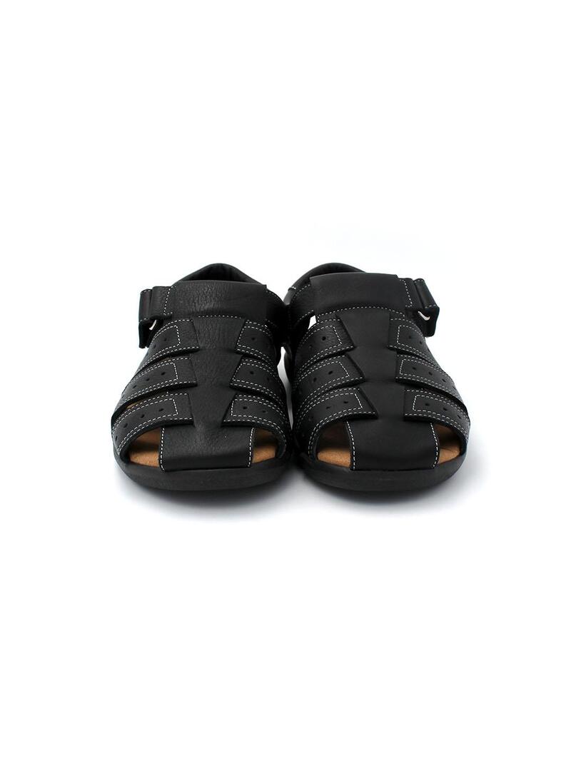 Sandalias BAERCHI 7231 Negra Hombre.