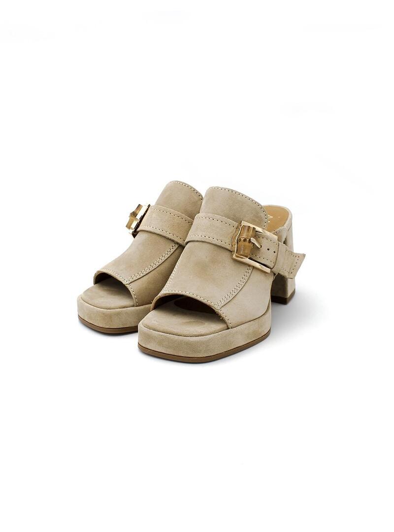 Sandalias ALPE 5125 Arena Mujer.