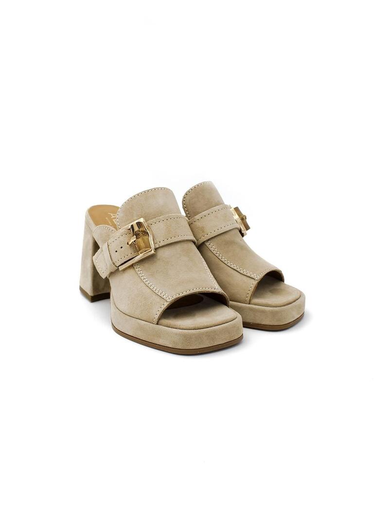 Sandalias ALPE 5125 Arena Mujer.
