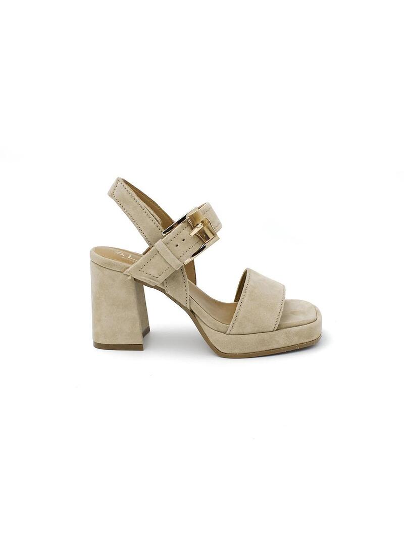 Sandalias ALPE 5124 Arena Mujer.