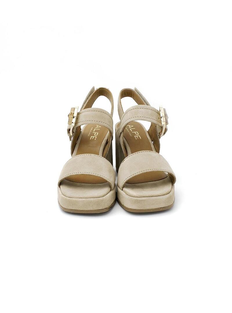 Sandalias ALPE 5124 Arena Mujer.