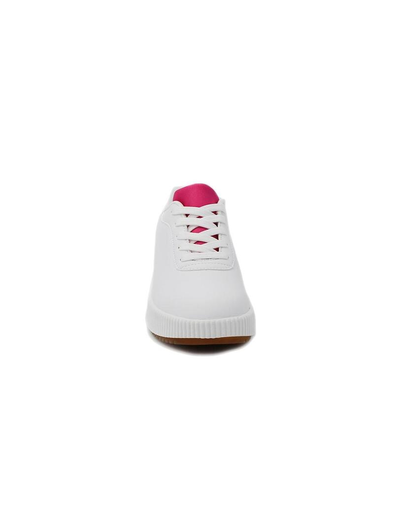 Deportivas PEPE MOLL241802 Blanco/Fucsia Mujer.