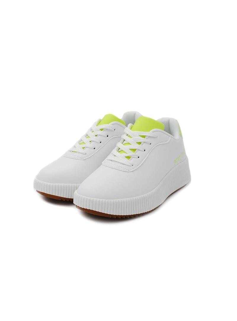 Deportivas PEPE MOLL 241802 Blanco/Sun Mujer.