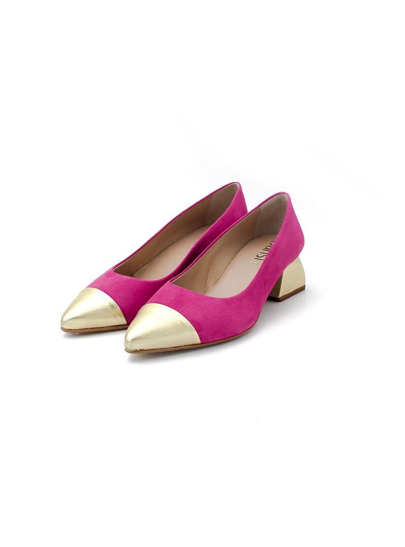 Zapatos DANSI 6581 Fucsia/Platino Mujer.