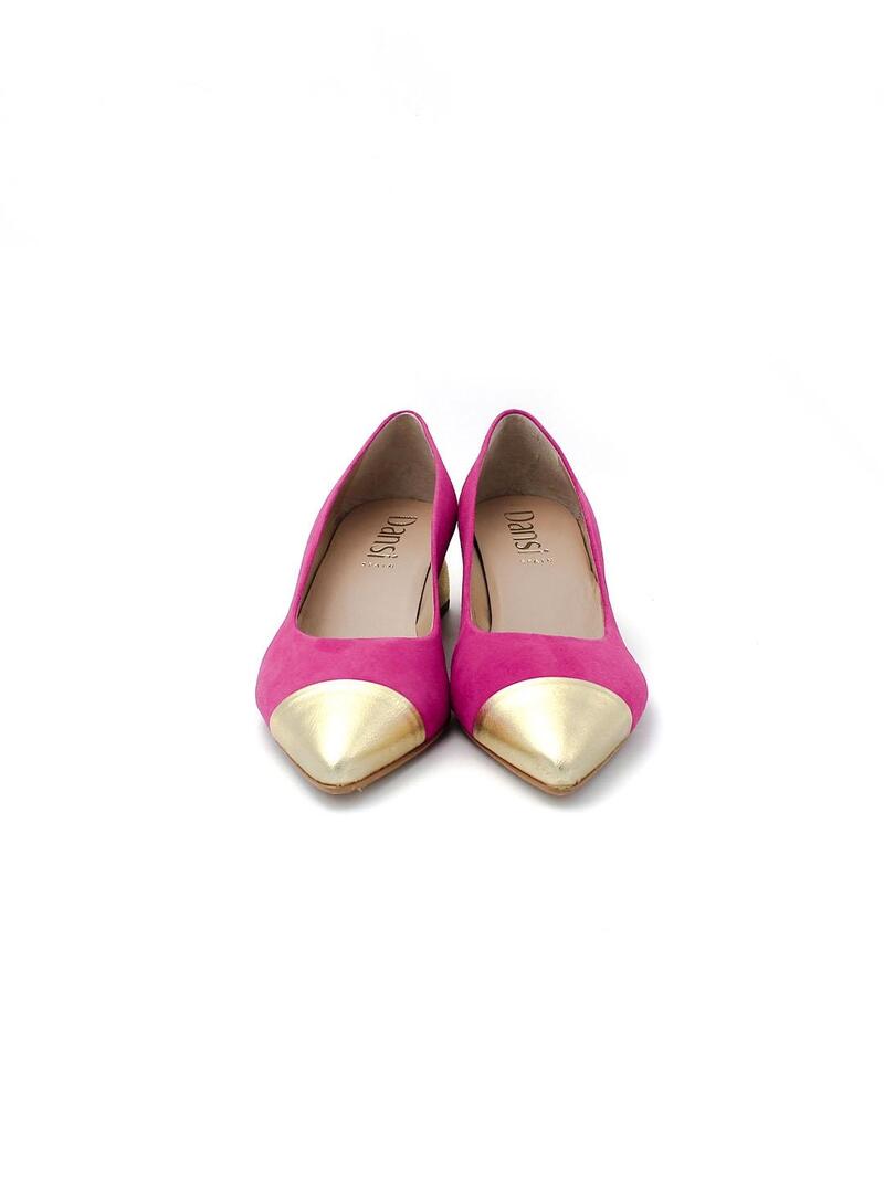 Zapatos DANSI 6581 Fucsia/Platino Mujer.
