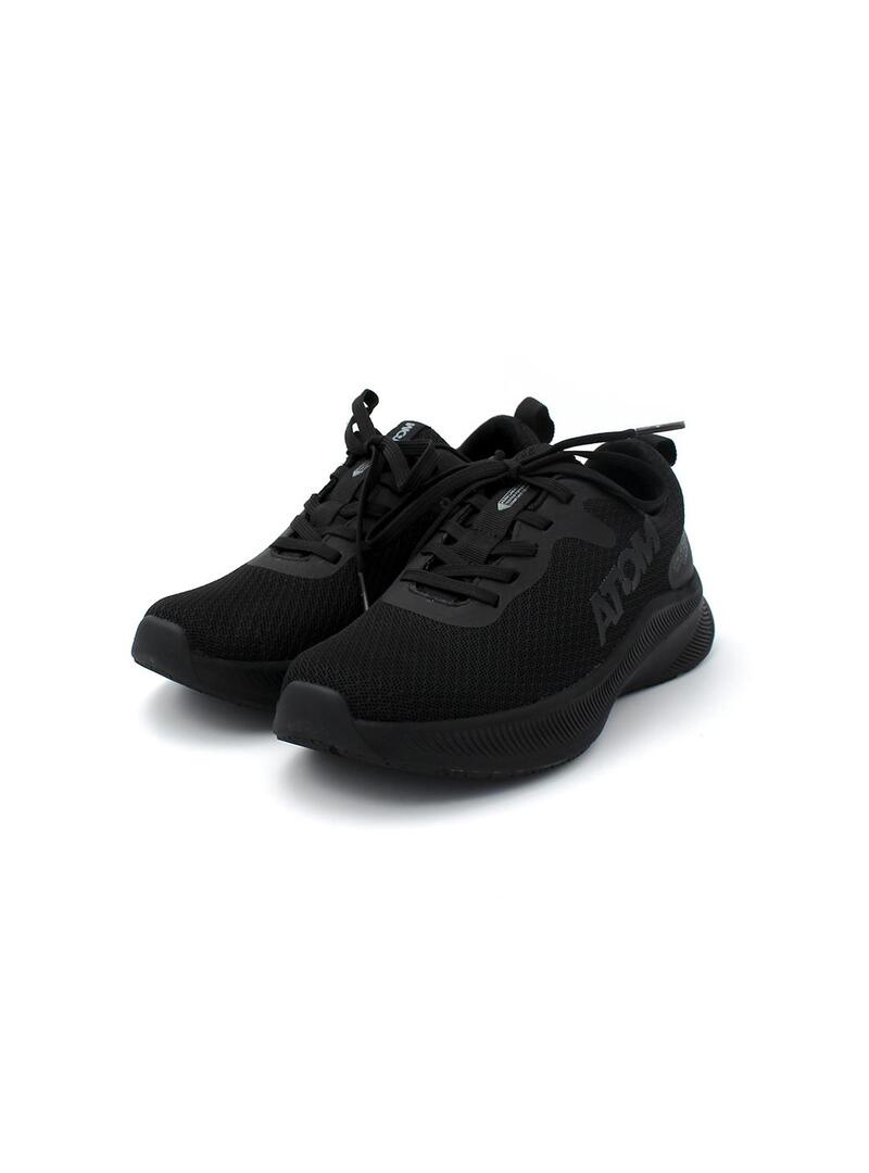 Deportiva Trabajo FLUCHOS ATOM 128 Negro Mujer.