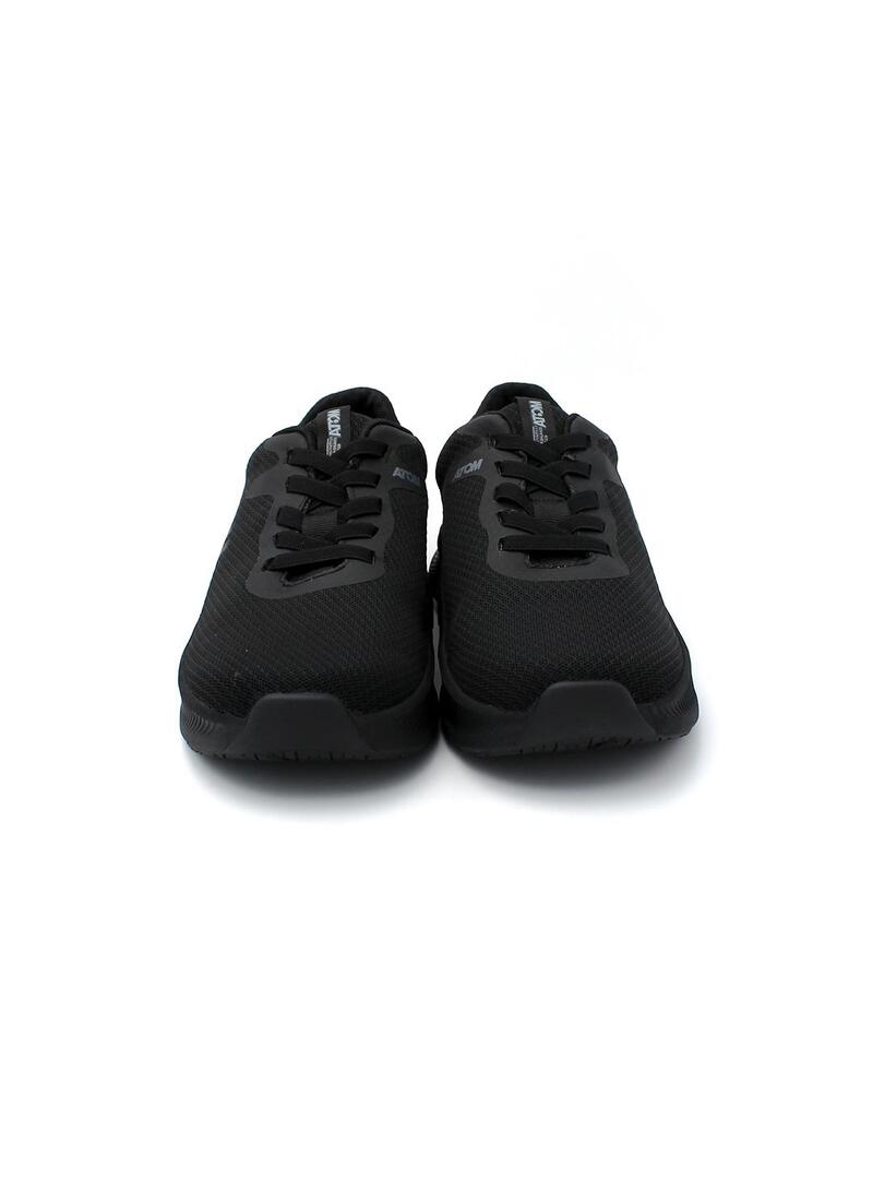 Deportiva Trabajo FLUCHOS ATOM 127 Negro Hombre.