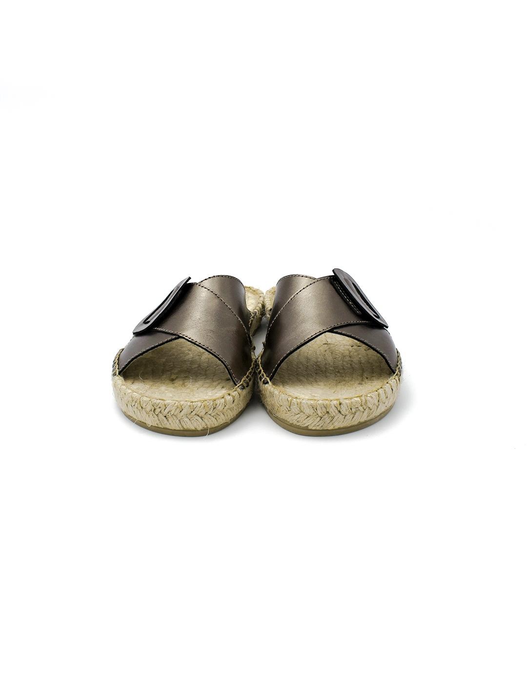 Sandalias Pala PASFOR 128 Plomo Mujer.