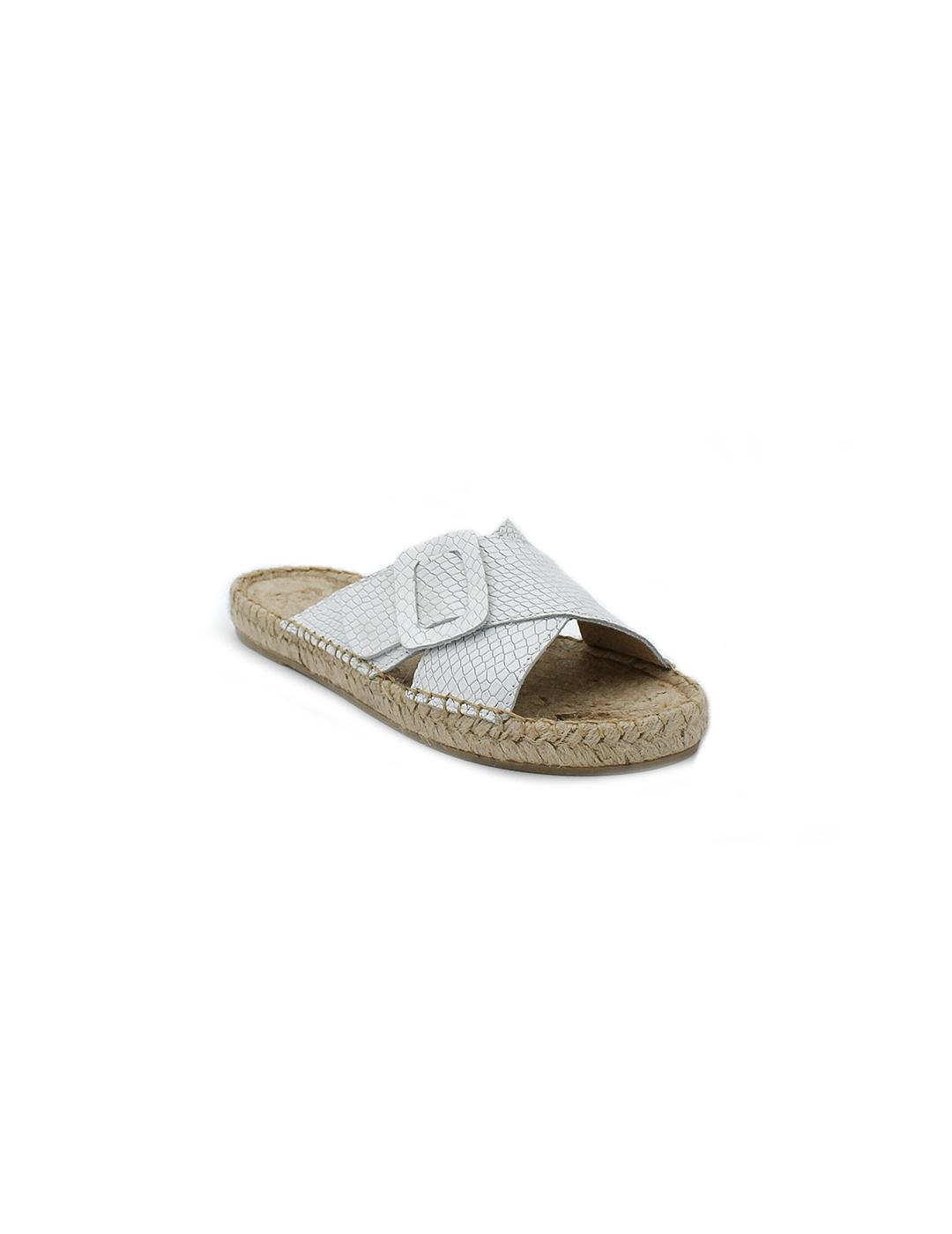 Sandalias Pala PASFOR 128 Blanco Mujer.