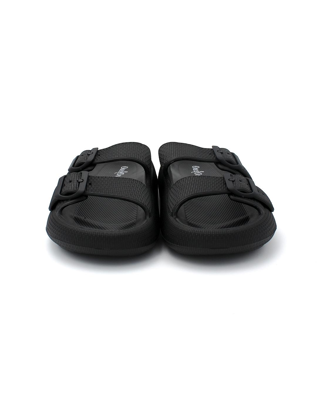 Chanclas ONE&ONE INY 23029N C Negro Hombre.