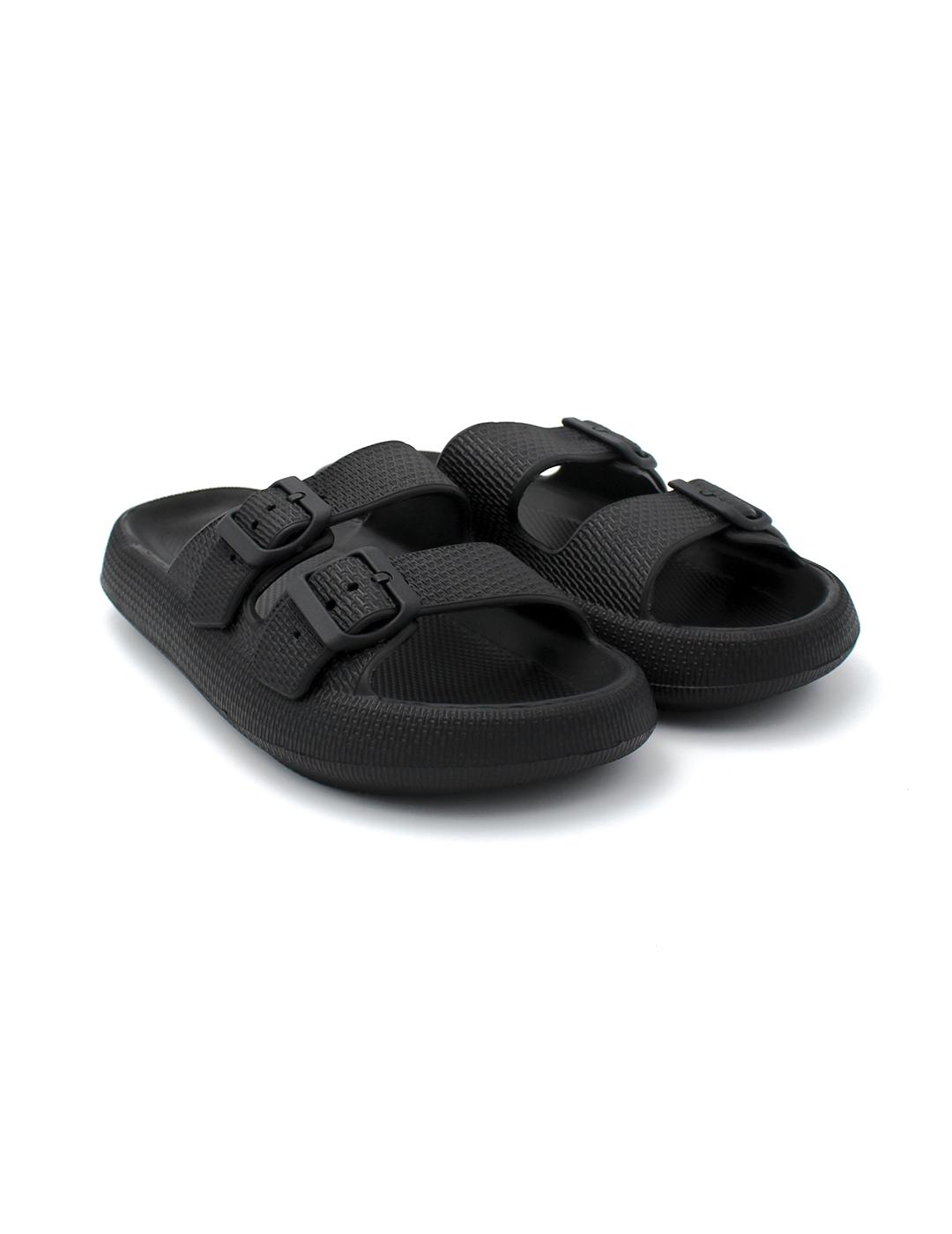 Chanclas ONE&ONE INY 23029N C Negro Hombre.