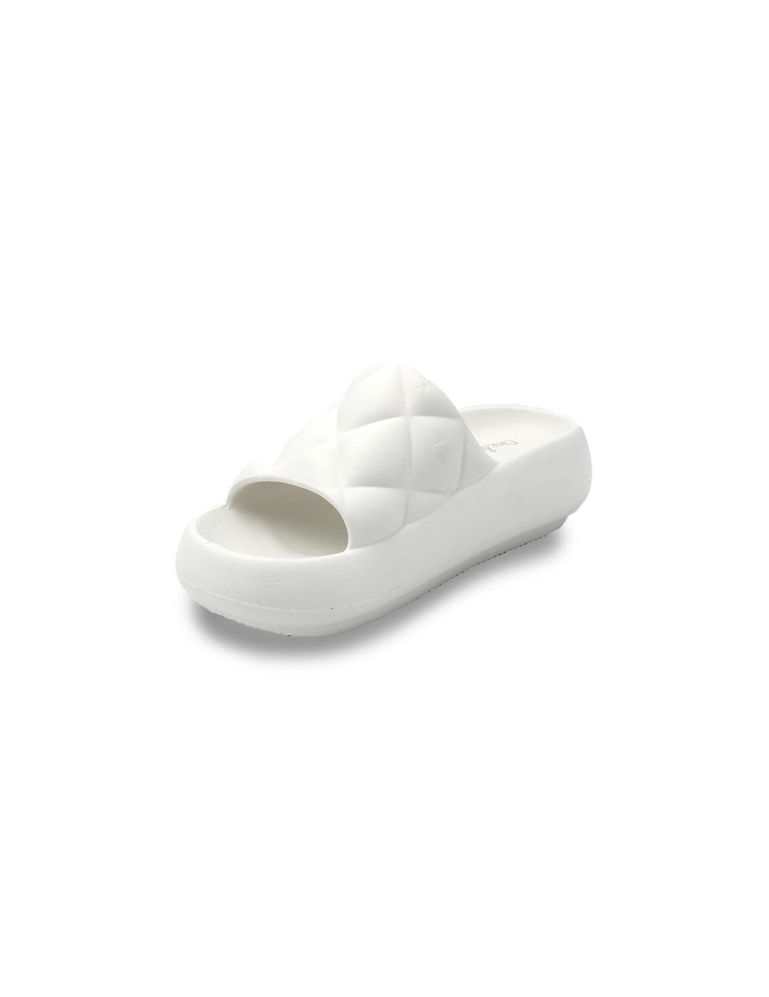 Chanclas ONE&ONE INY 24114W C Blanco Mujer,