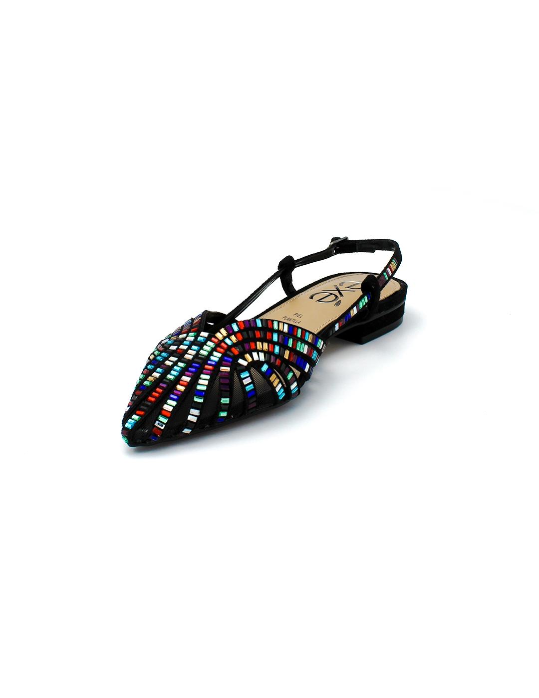 Zapato EXE Kendal-244 Black Multi Mujer.