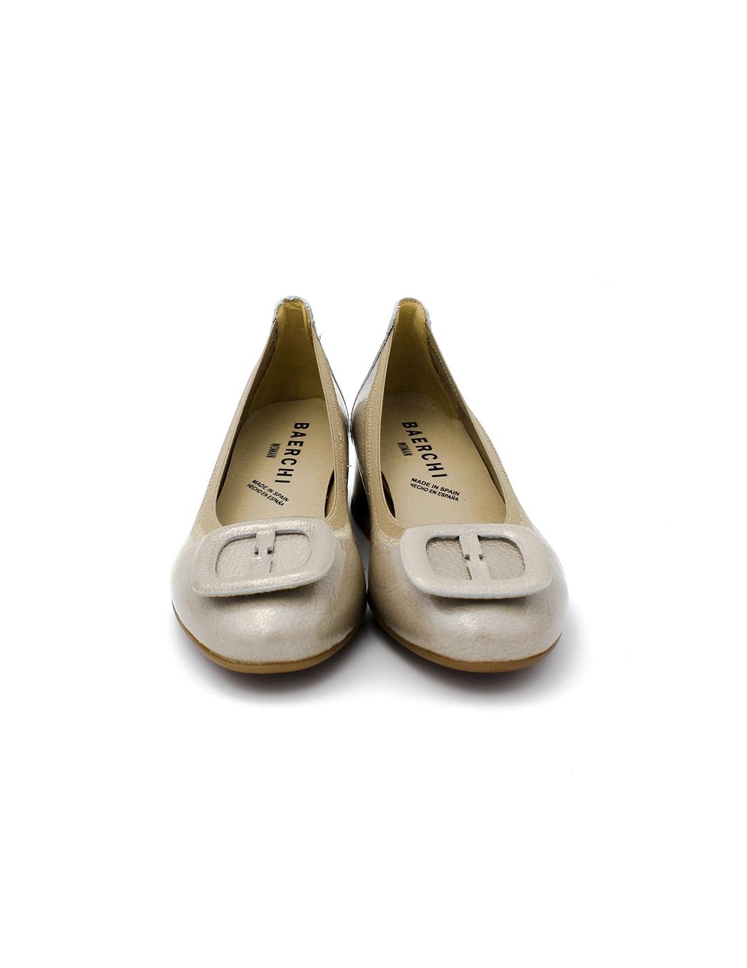 Zapato tacón BAERCHI 31123 Charol Tierra Mujer.