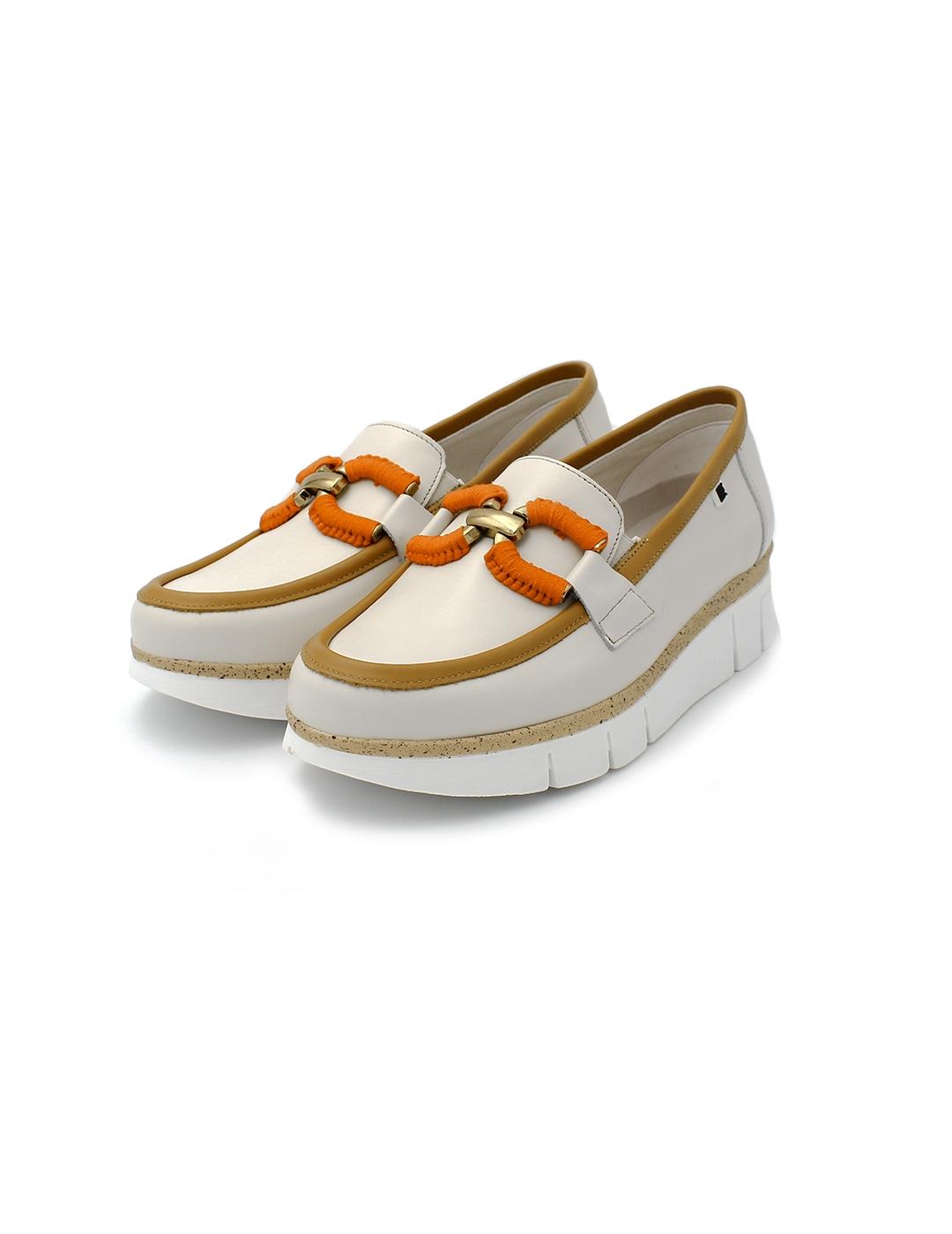 Zapato Plataforma Dorking India D9298-Susu Hielo/Camel Mujer