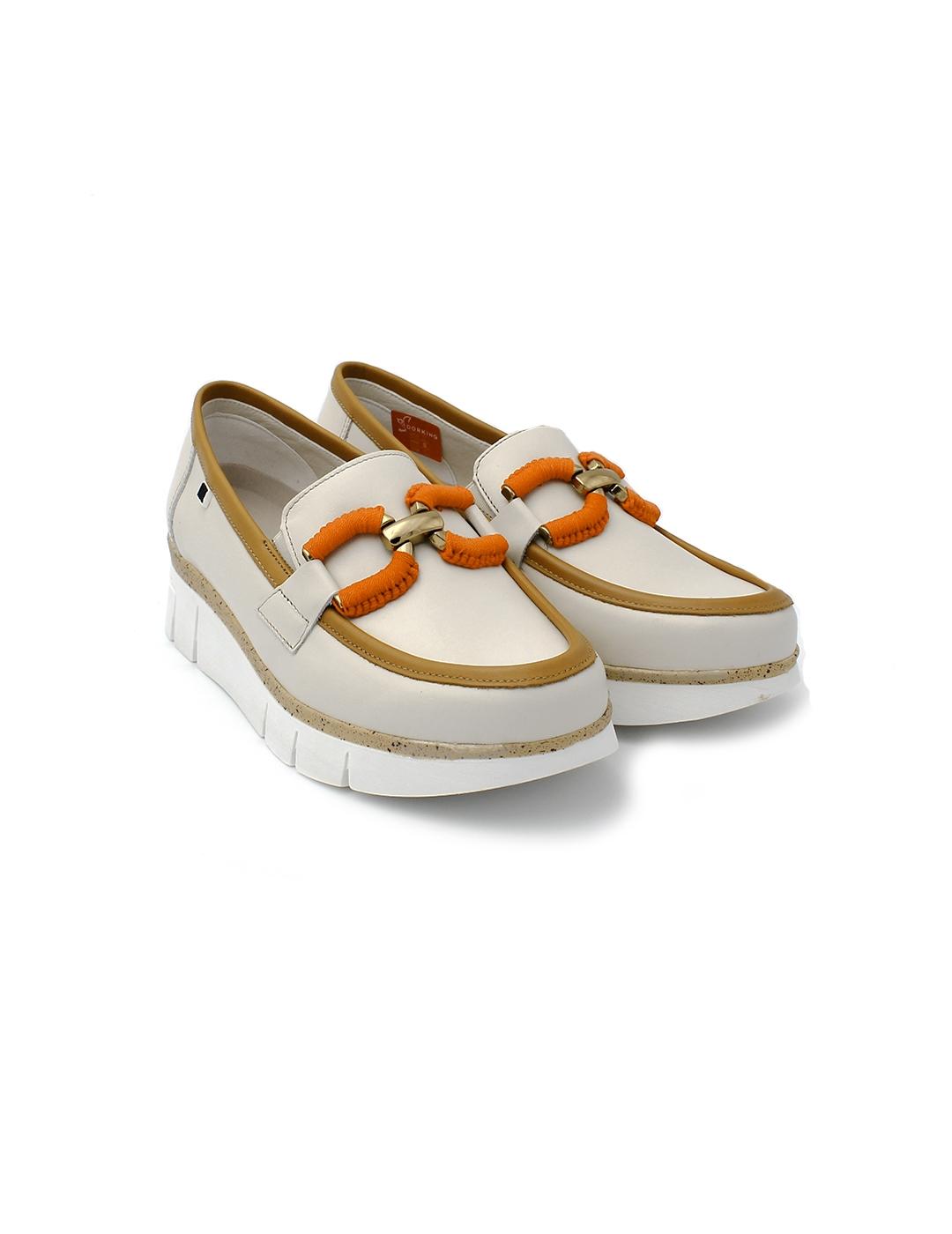 Zapato Plataforma Dorking India D9298-Susu Hielo/Camel Mujer