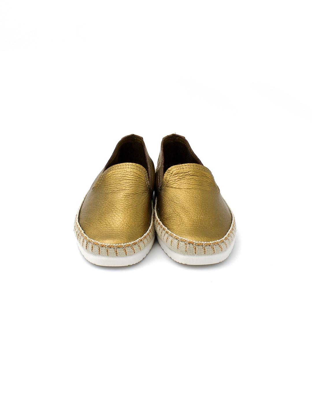 Alpargata CM MEDITERRANEA 40058 Bronce Mujer.