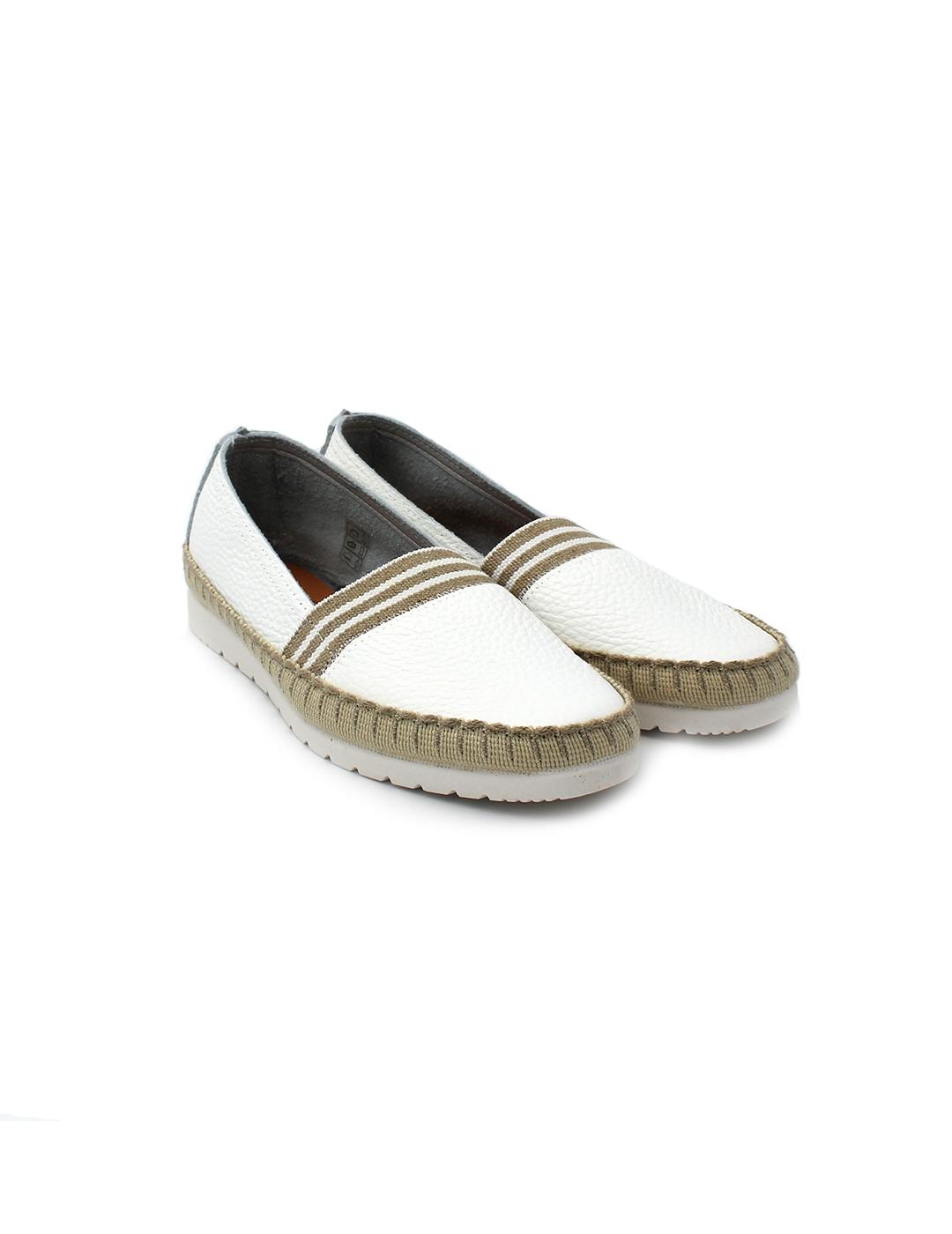 Alpargata CM MEDITERRANEA 40061 Blanco Mujer.