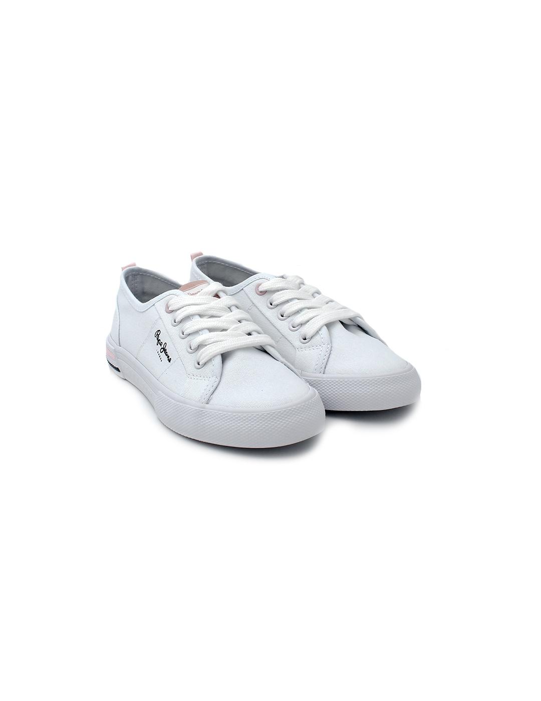 Bamba PEPE JEANS PGS30604 800 Blanco Niña.