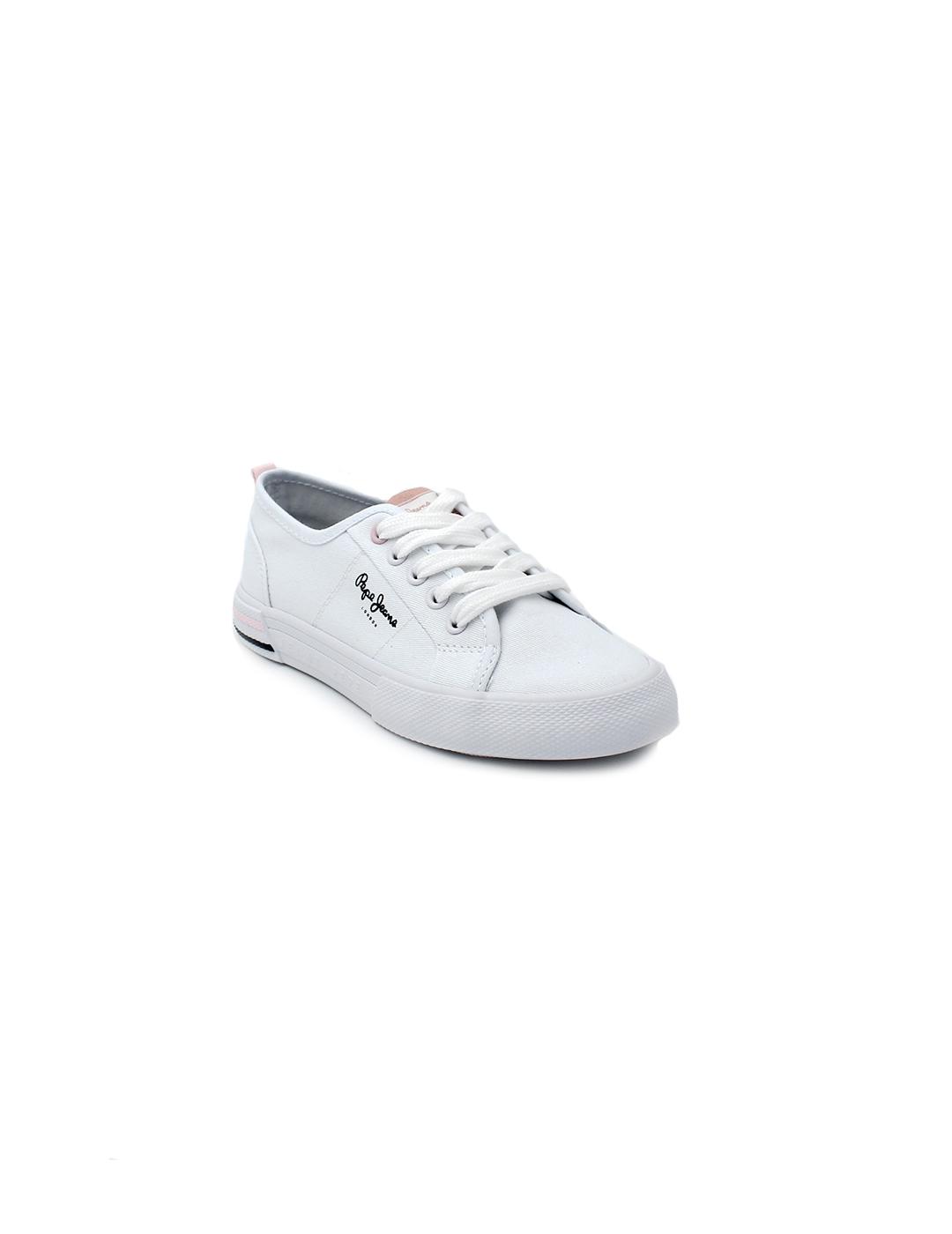Bamba PEPE JEANS PGS30604 800 Blanco Niña.