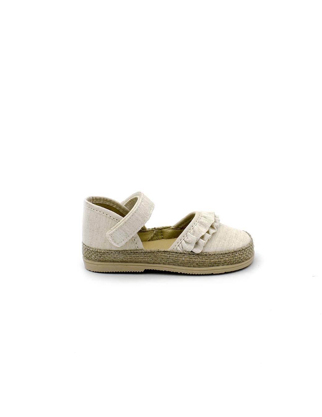 Alpargatas PISAMONAS 1190 Beige Niña.