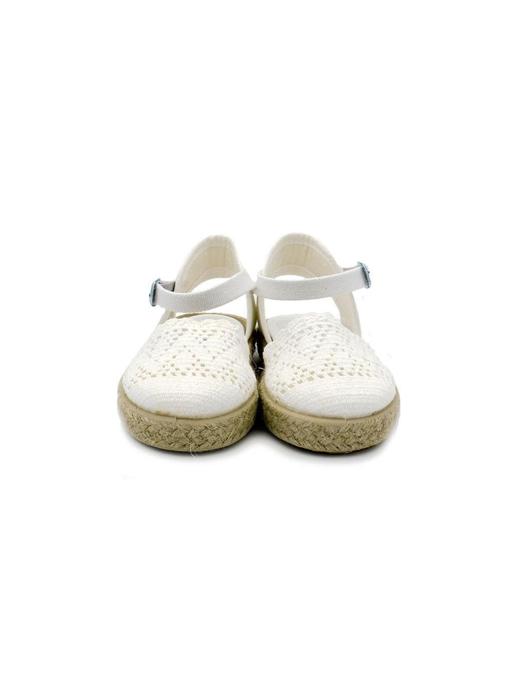 Alpargatas PISAMONAS 0419 Blanco Niña.