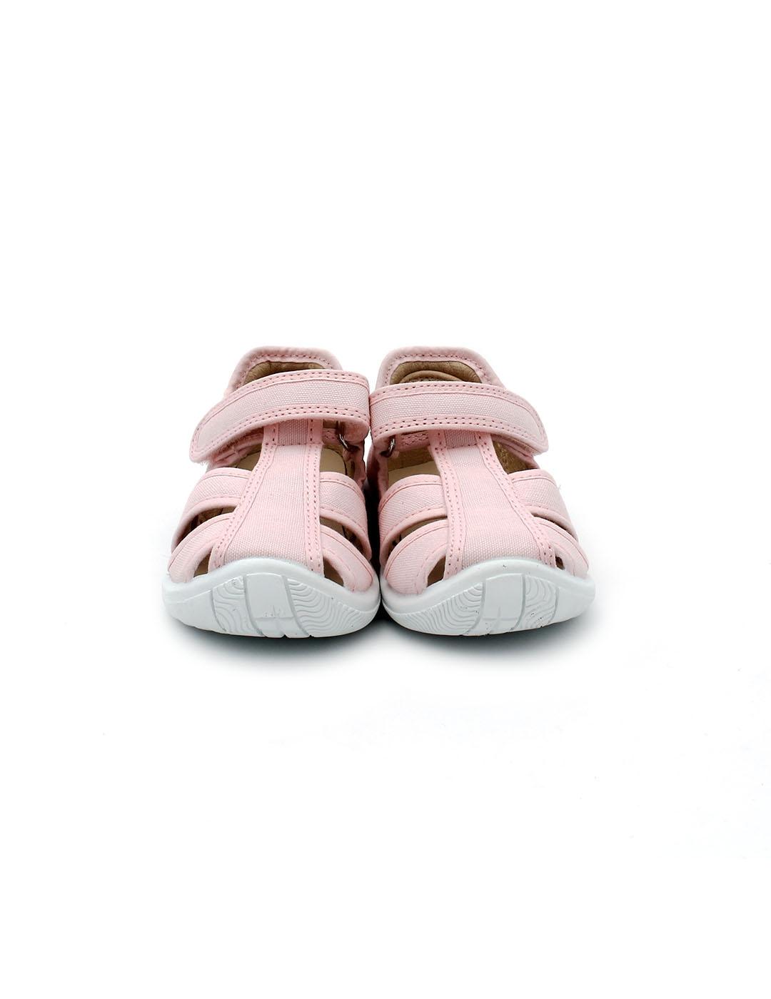 Sandalias PISAMONAS 0784  Rosa Empolvado Niña.