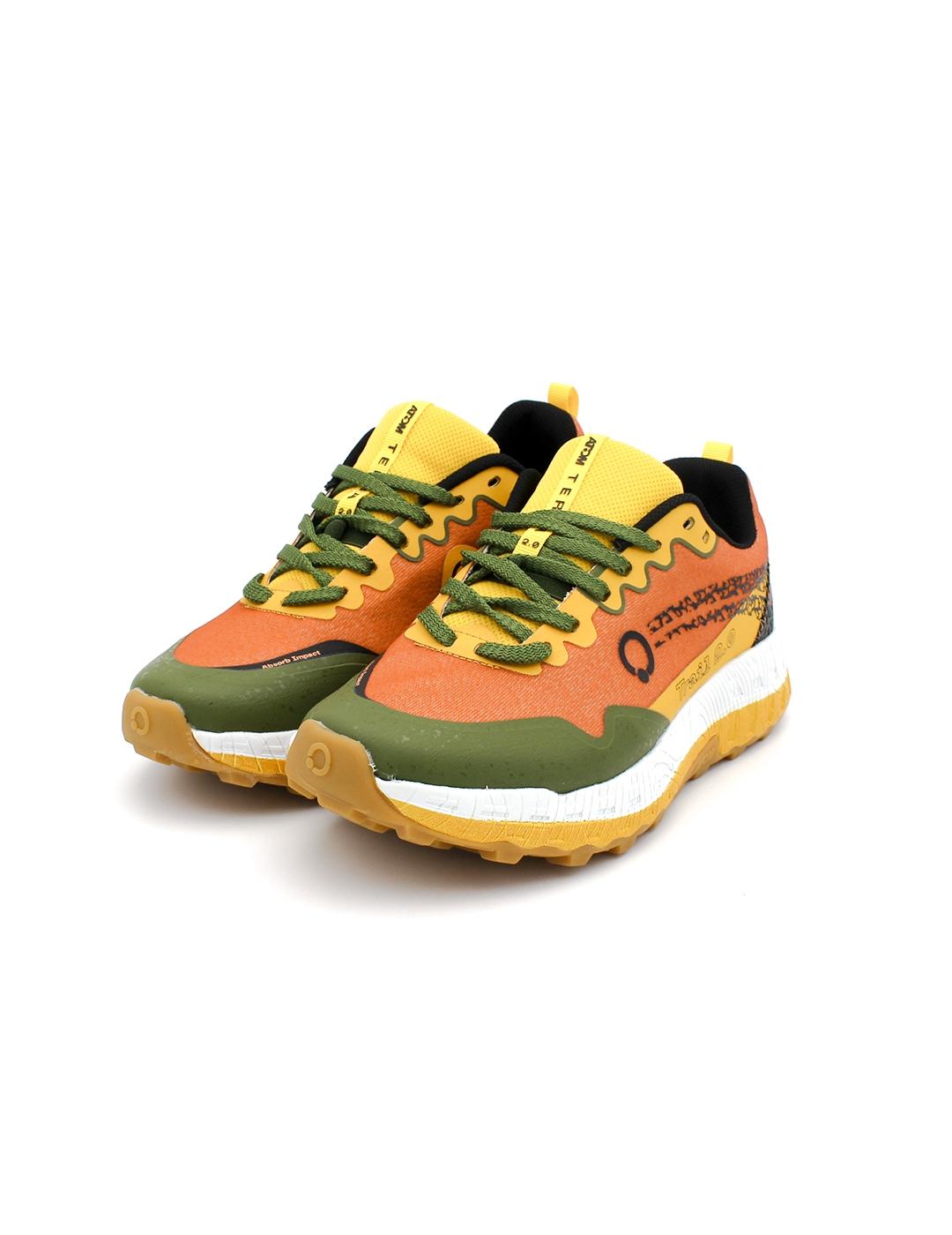 Deportivas ATON FLUCHOS AT 158 Terra/Orange Hombre.