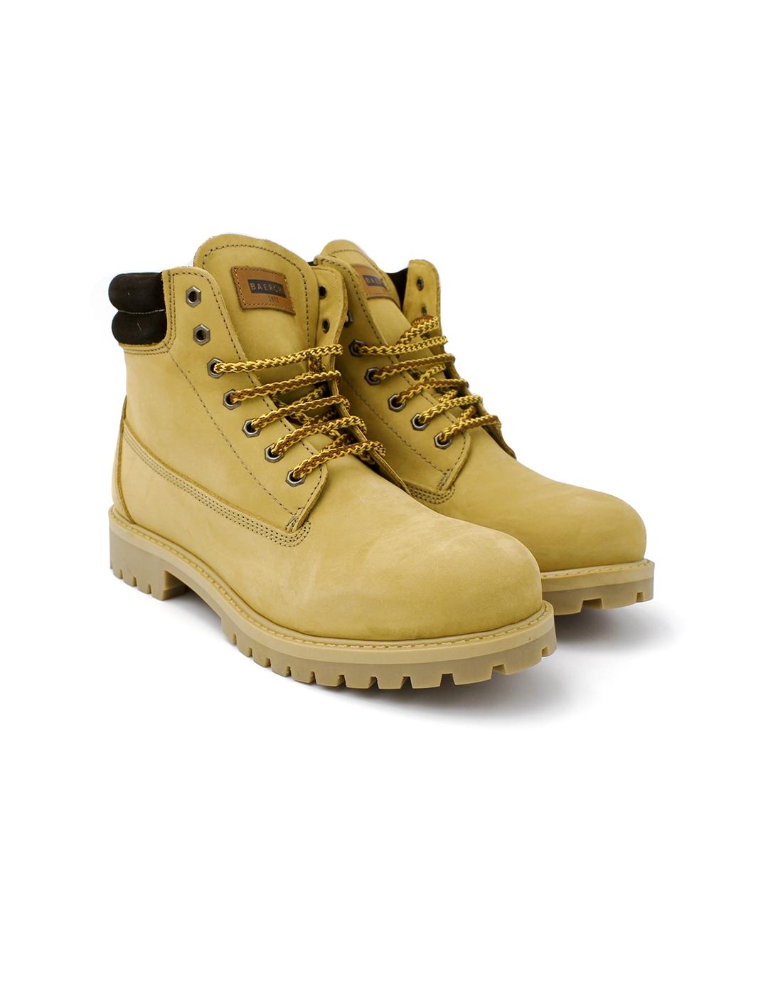 Botín Nobuck BAERCHI 7062 Camel Hombre