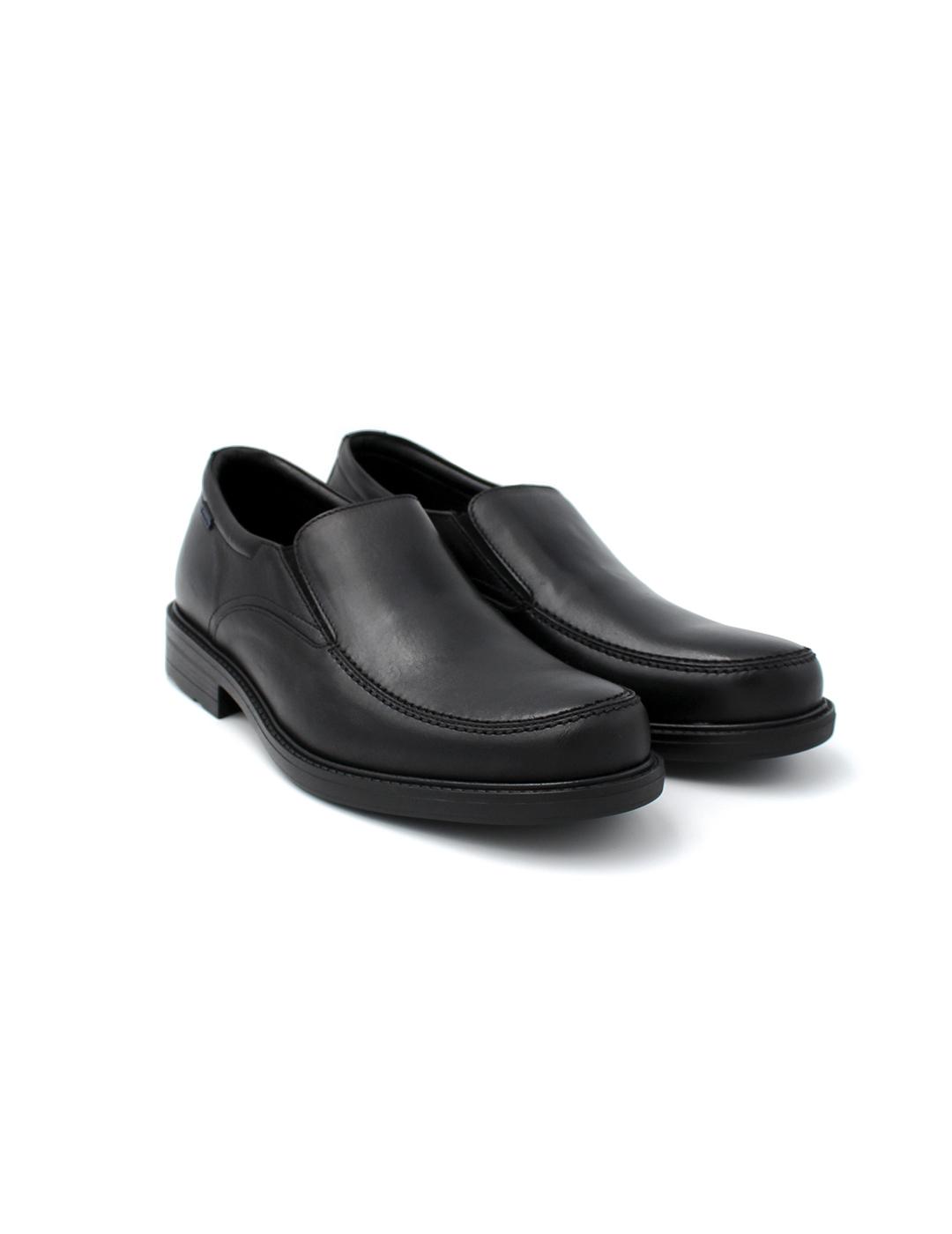 Zapatos de Vestir Ancho Especial Baerchi 1801 Negro Hombre