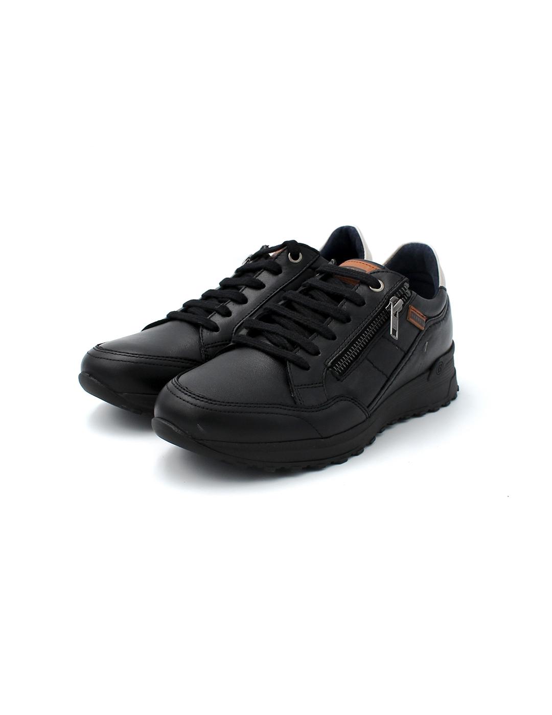 Zapato Deportivo BAERCHI 1300 Negro Hombre.