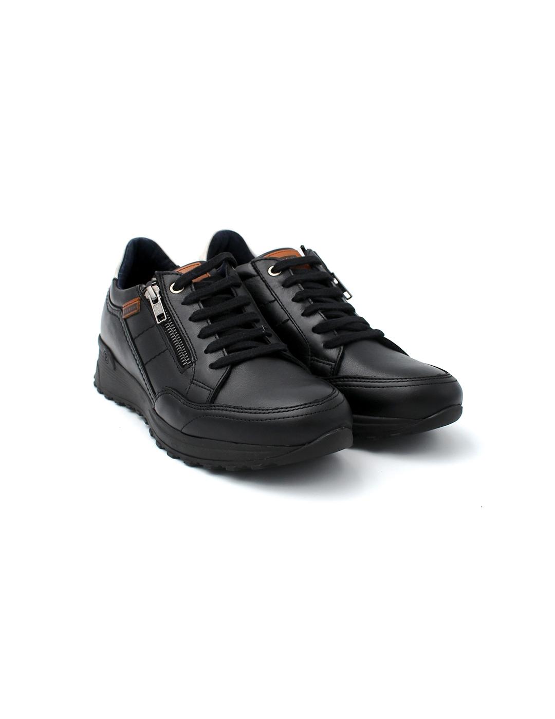 Zapato Deportivo BAERCHI 1300 Negro Hombre.