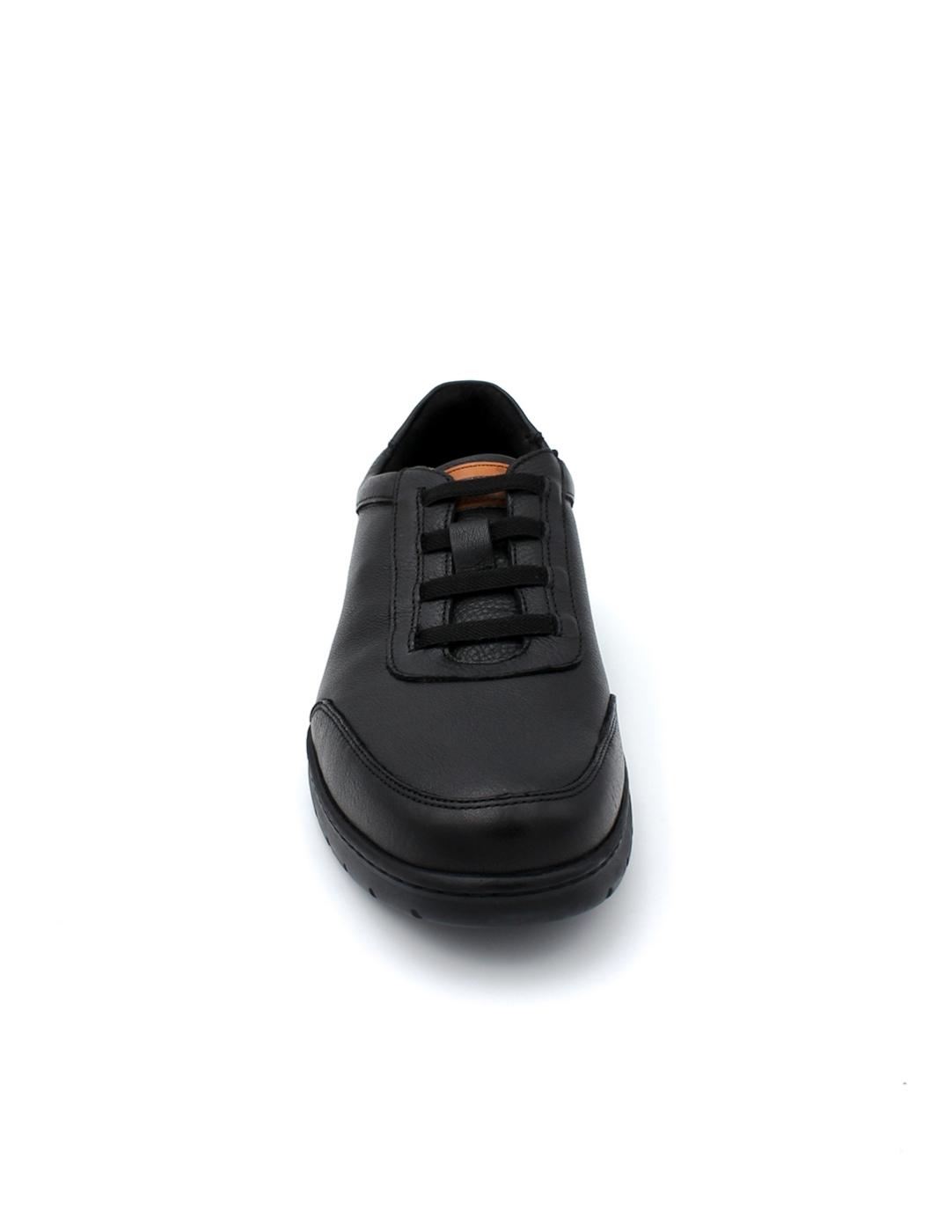 Zapato deportivo elastico Baerchi 5323 Negro Hombre