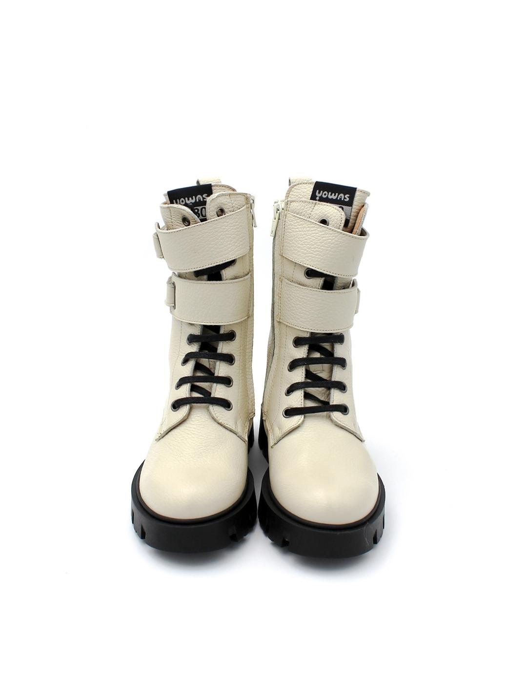 Bota Dollaro Late YOWAS 26395 Beige Niña