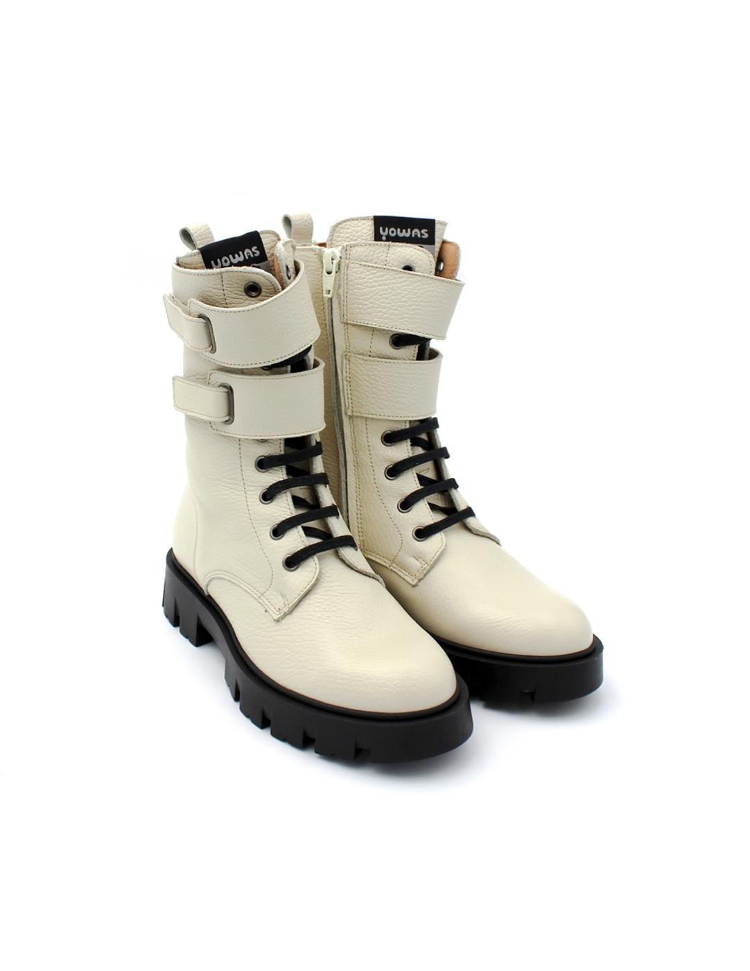 Bota Dollaro Late YOWAS 26395 Beige Niña
