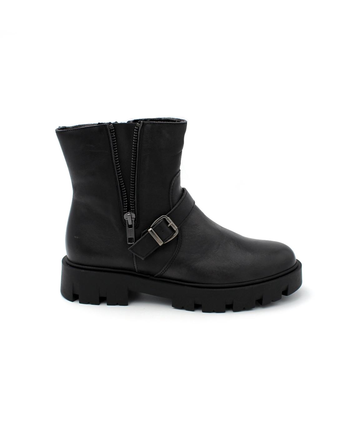 Botín Bretone YOWAS 24640BR Negro Niña.