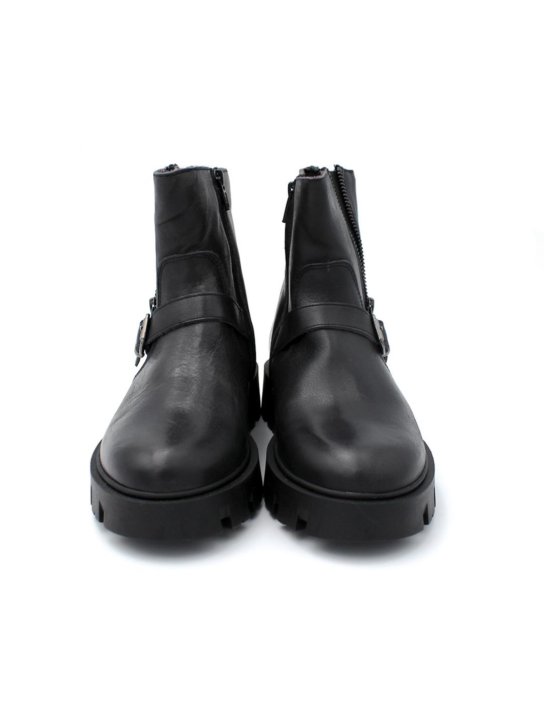 Botín Bretone YOWAS 24640BR Negro Niña.